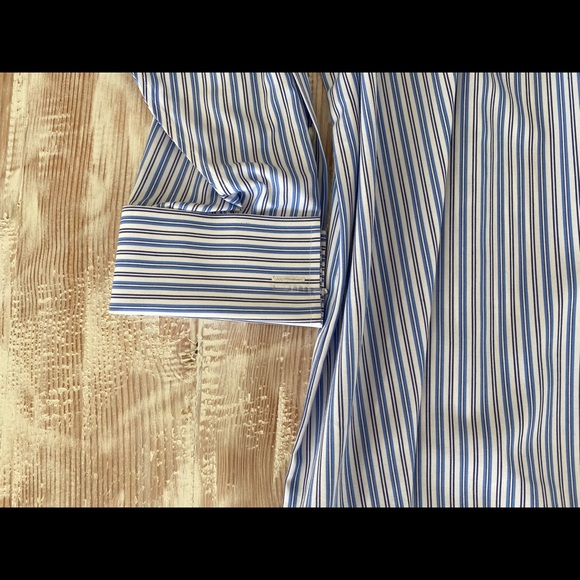 ﻿BROOKS BROTHERS French Cuff Dress Shirt 18.5 34 - Picture 8 of 9